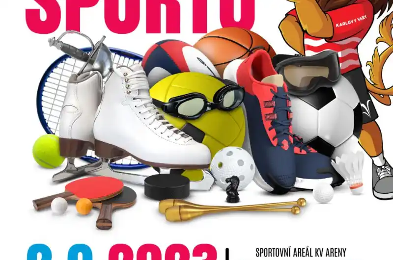 Plakát festivalu sportu