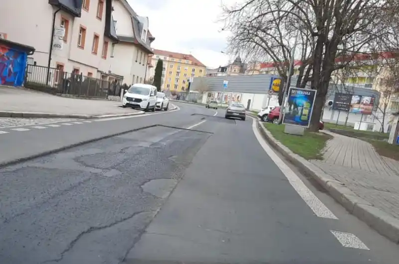oprava výtluků Vítězná