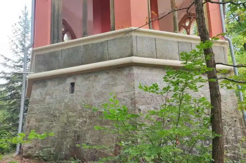 Vyhlídka Karla IV. po druhé etapě oprav