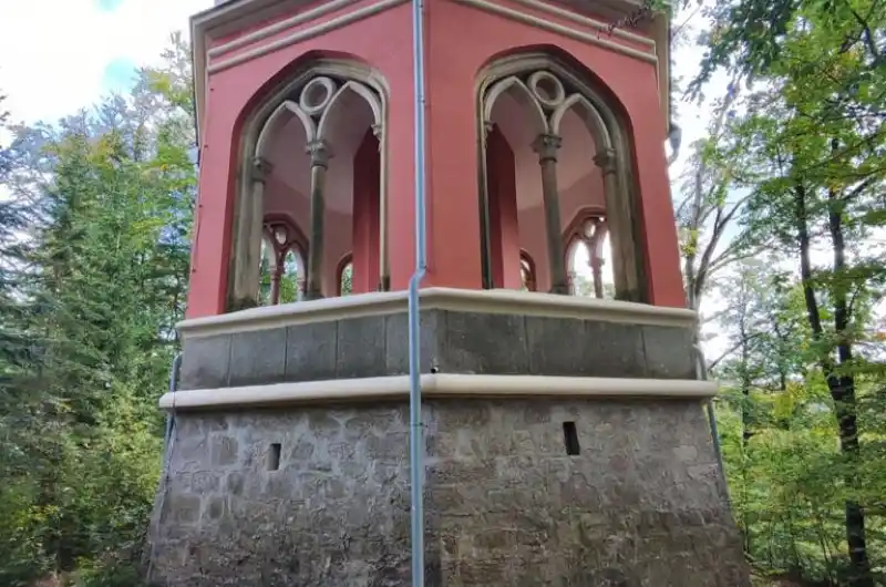 Vyhlídka Karla IV. po druhé etapě oprav