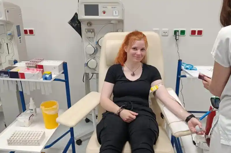 strážníci darovali krev