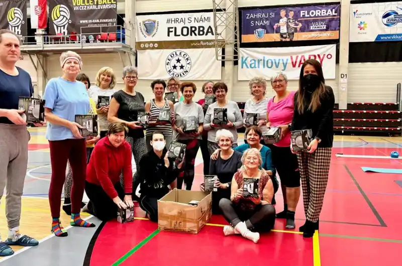 Cvičení s fyzioterapeutem pro seniory v KV Areně