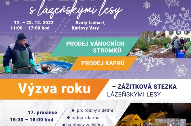 Advent v lázeňských lesích