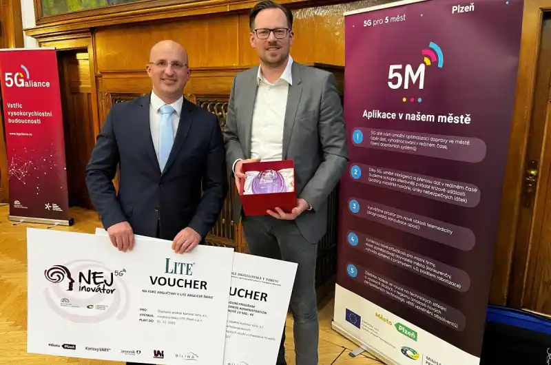 Ocenění pro DPKV v soutěži Nej inovátor 5G