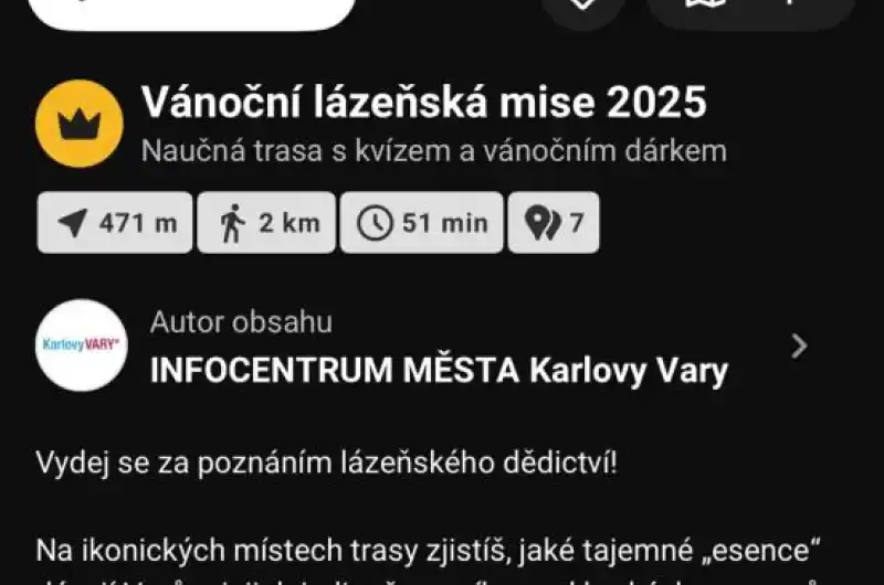 Vánoční lázeňská mise