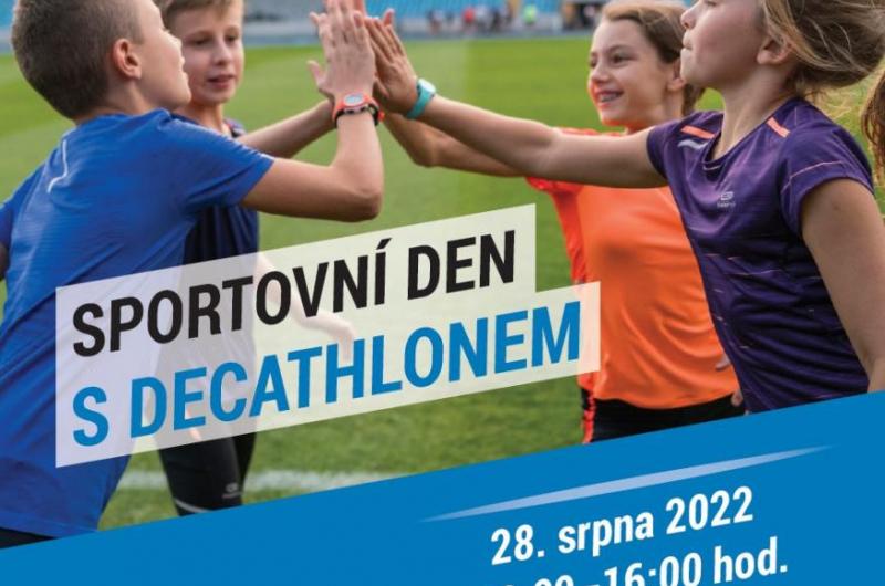 Sportovní den s Decathlonem_plakát