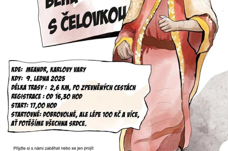 Tříkrálová sbírka 2025_Běh s čelovkou