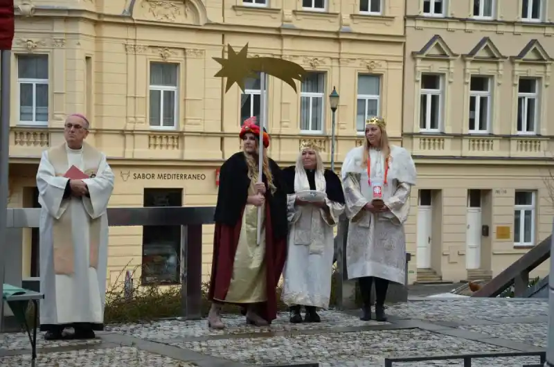 Tříkrálová sbírka - zahájení sbírky