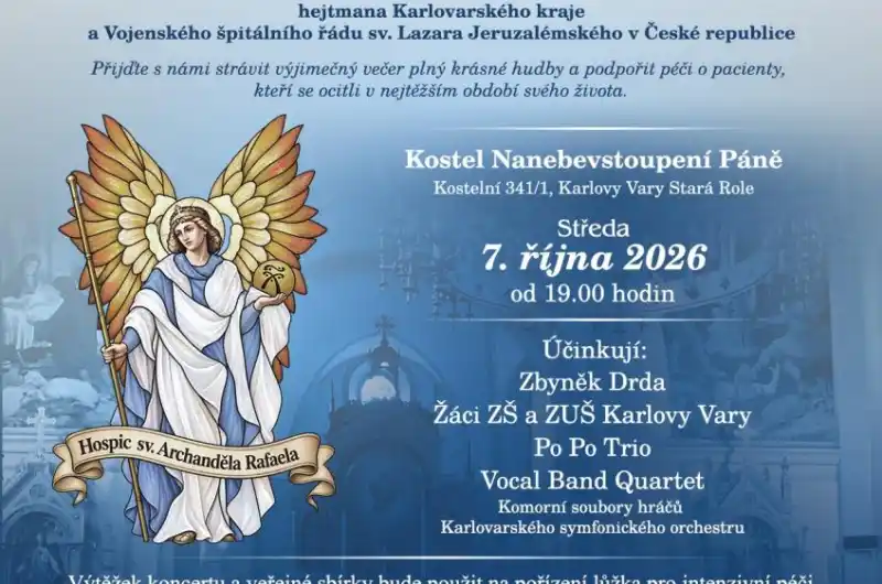 Plakát benefičního koncertu