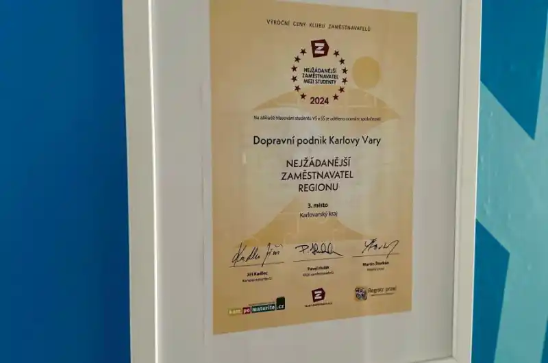 DPKV Zaměstnavatel roku