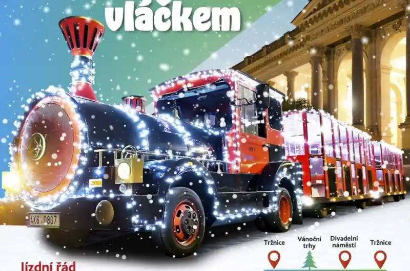 Vánoční vláček_jízdní řád