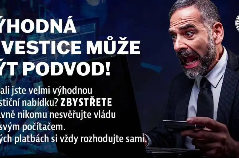 varování před podvodným jednáním