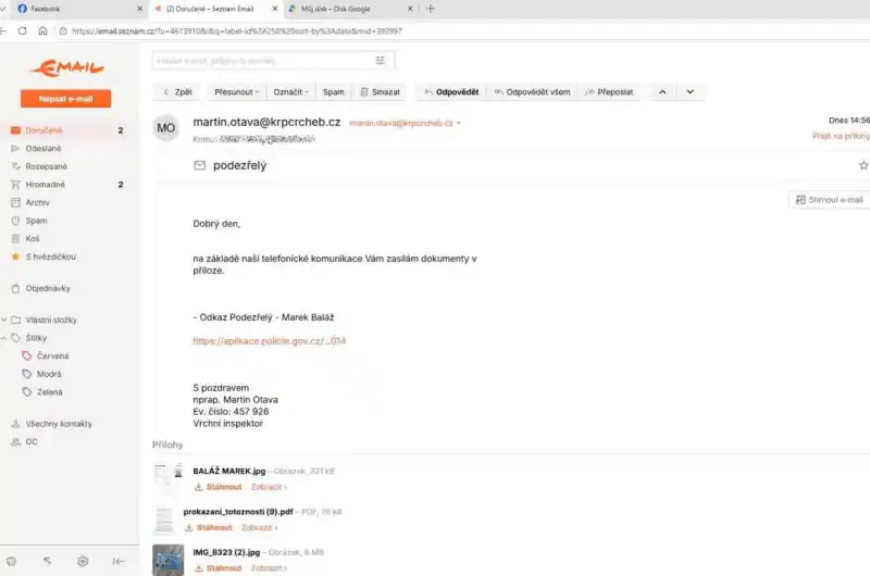 falešný policista_email