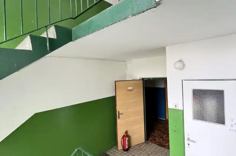 Ubytovna Úvalská před rekonstrukcí