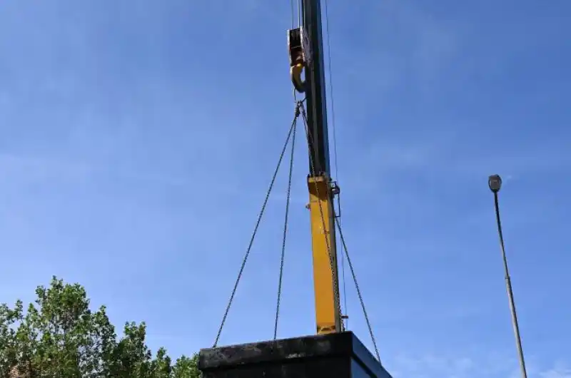Stavba kontejnerového stanoviště Dr. Engla