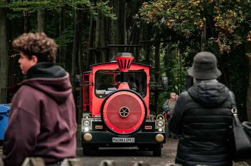 Jízda autovláčkem