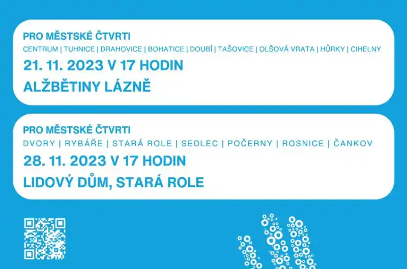 Město sobě_pozvánka na diskusní fóra