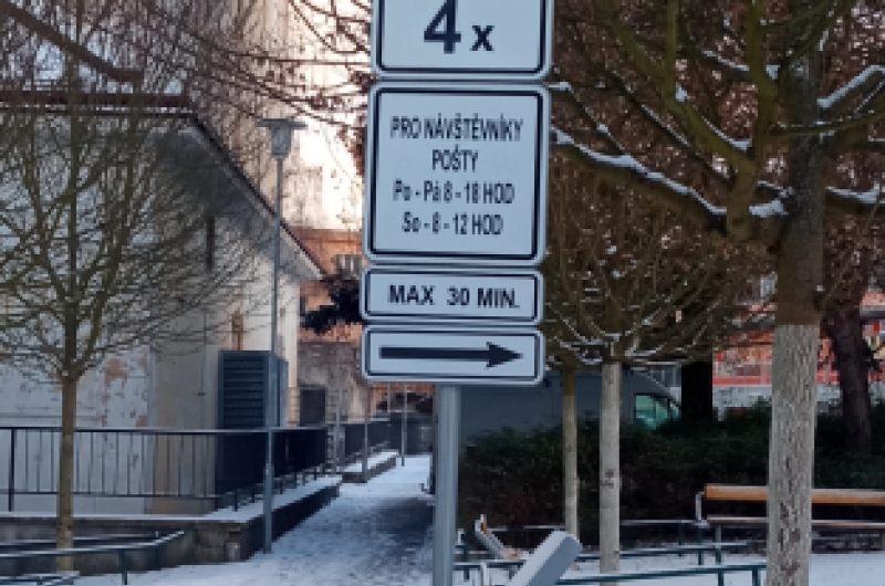 dopravní značení o parkování 