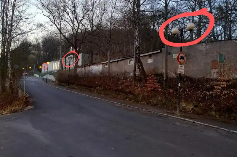 Hřbitovní ulice, vodojem Slavie