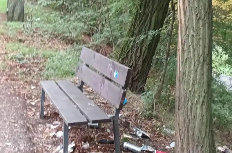 Park za Chebským mostem