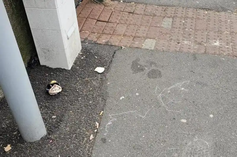 Odpadky na zastavce
