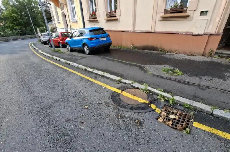 Lokace propadlého kanálu.