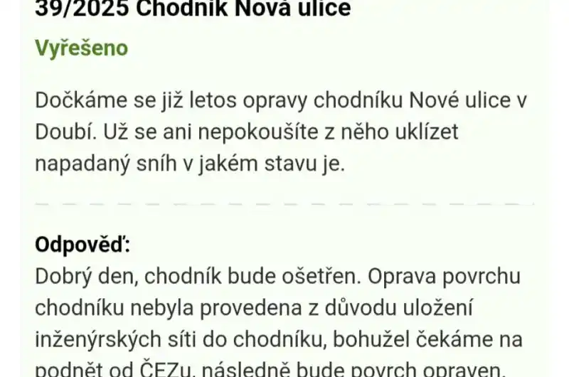 Předchozí dotaz 
