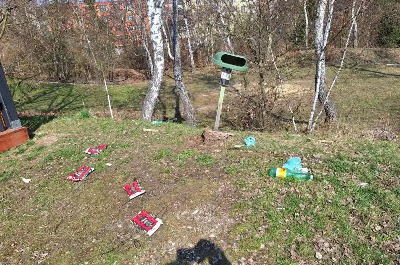 U nového altánu