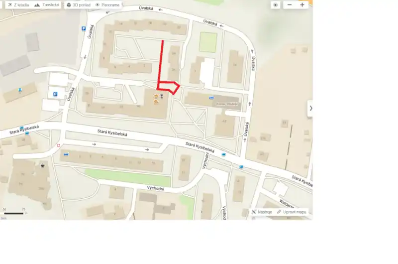 Vysekání keřů a uklizení odpadků