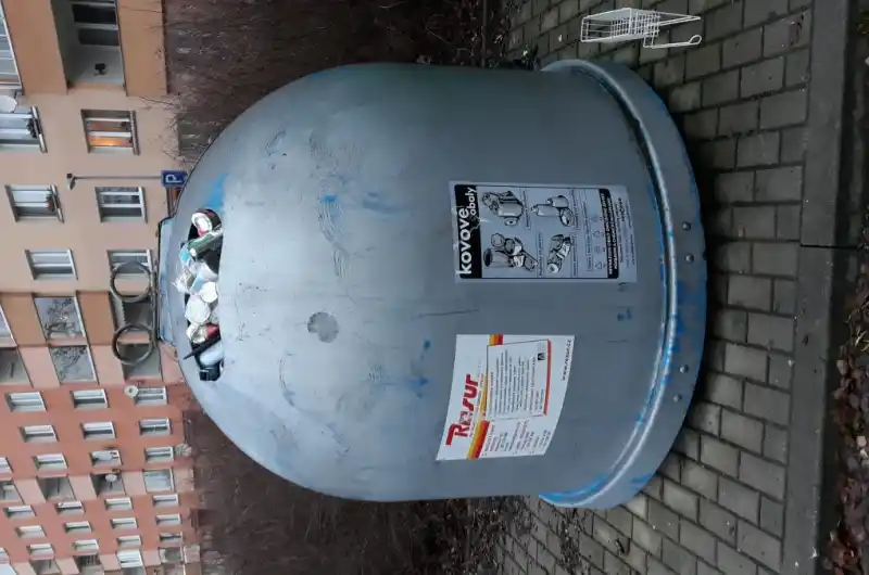 Kontejner na kovový odpad