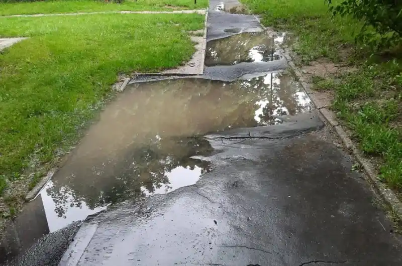 chodník Krušnohorská 