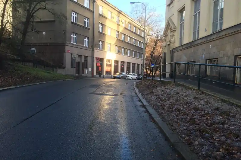 vyhled z auta