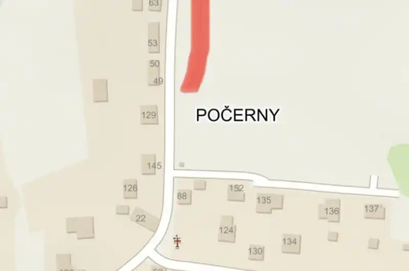 Ulice Pocerny 49 - 68