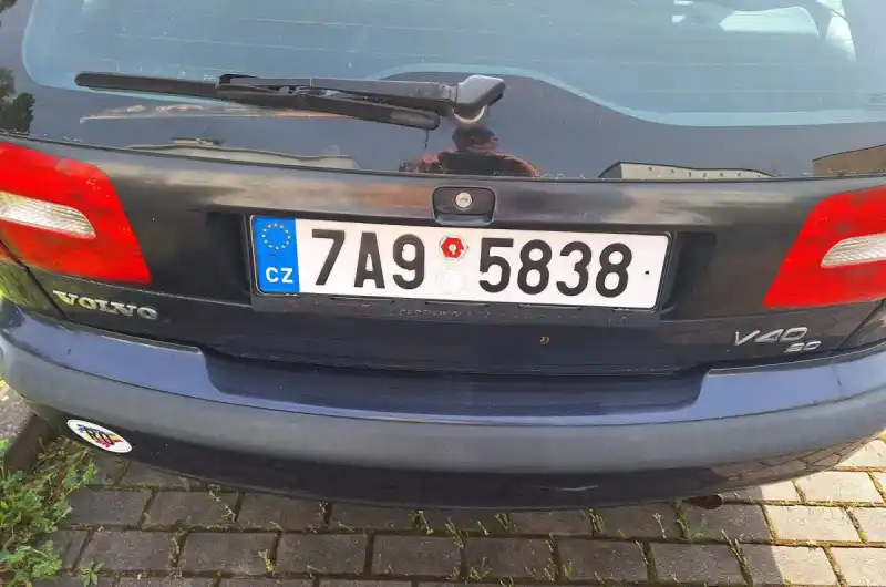 RZ odstaveného vozidla