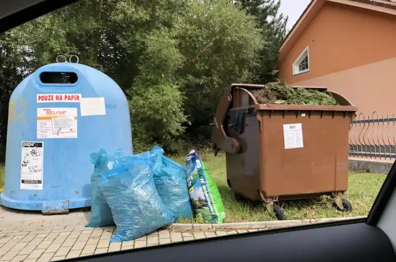 Mlýnská ulice bioodpad