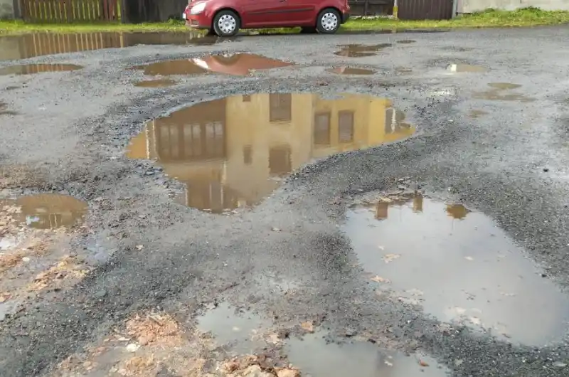 Díry a kaluže