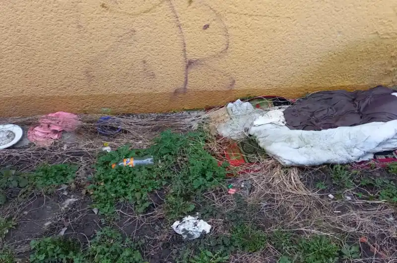 současný stav za trafostanicí v Lipové u.