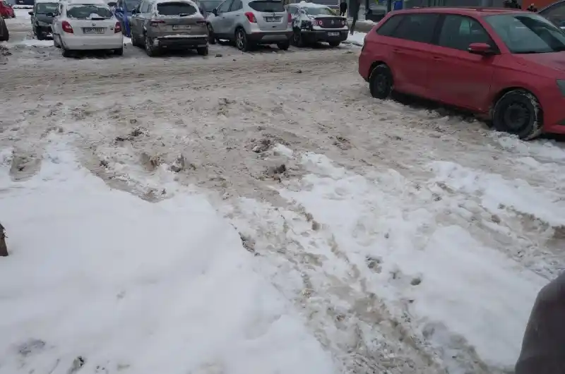detail na parkovací místo