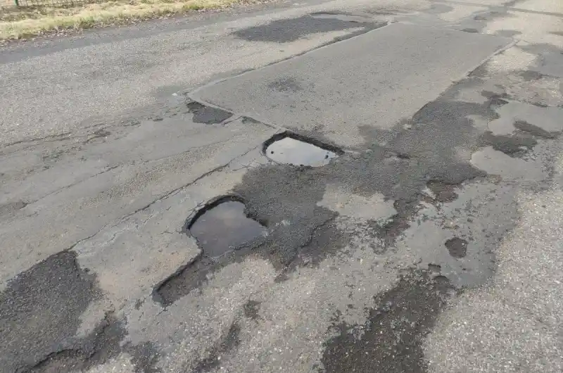 Výtluky v ulici K Letišti