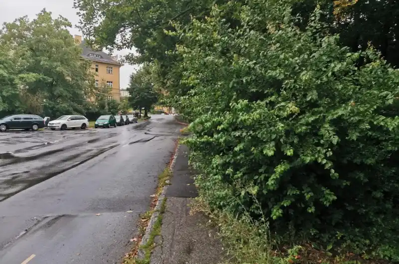 Pohled směrem k Mattoniho nábřeží