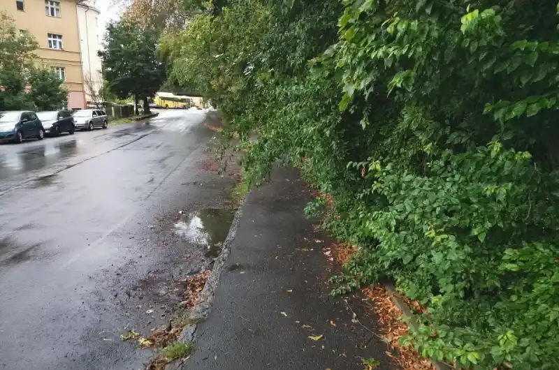Pohled směrem k Mattoniho nábřeží