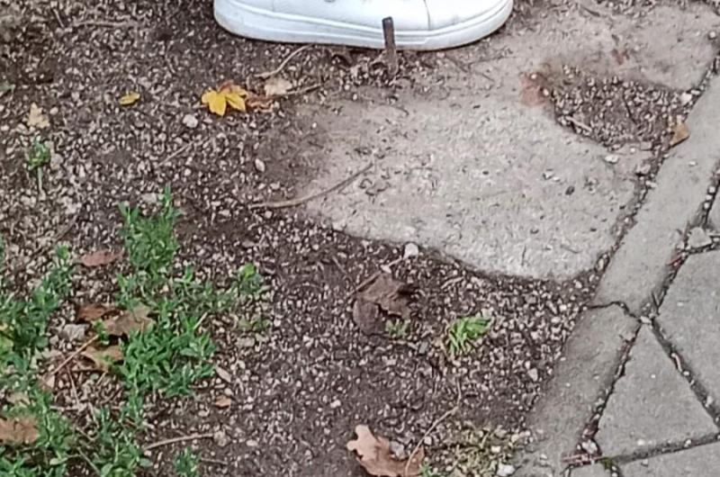 Aš na to šlápne to bude bolet