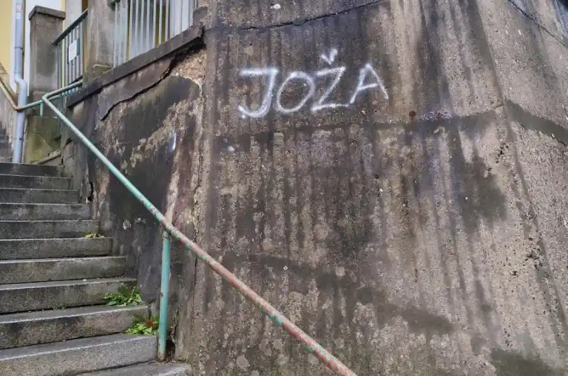 Posprejované zdi