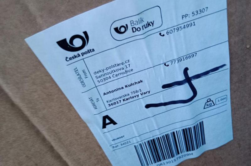 kontejner poloprázdný