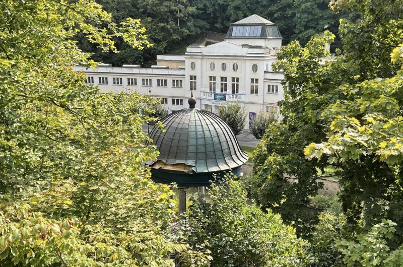 Střecha Doroteina altánu