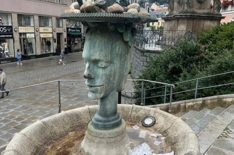 fontána Zámecké lázně