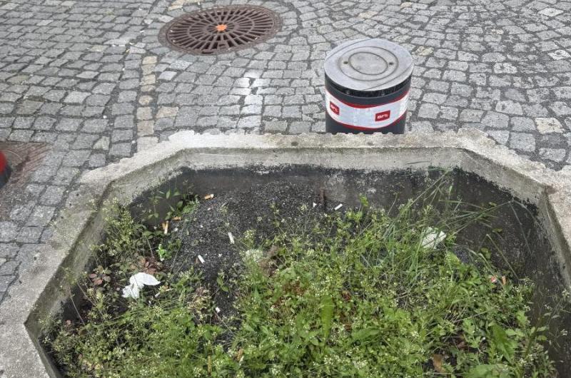 Kamenný květináč