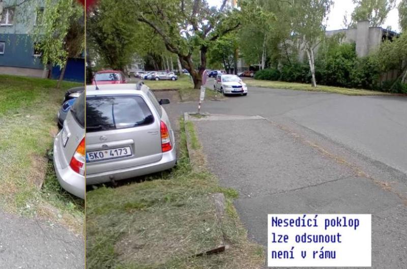 Krymská/ Západní u kotelny tuhnice