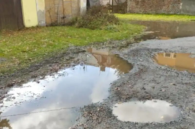 Díry a kaluže