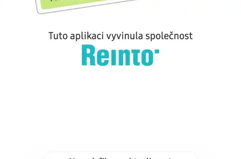 Nefungující aplikace